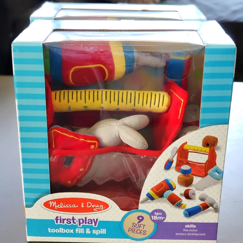 Melissa and Doug soft toolbox (new)